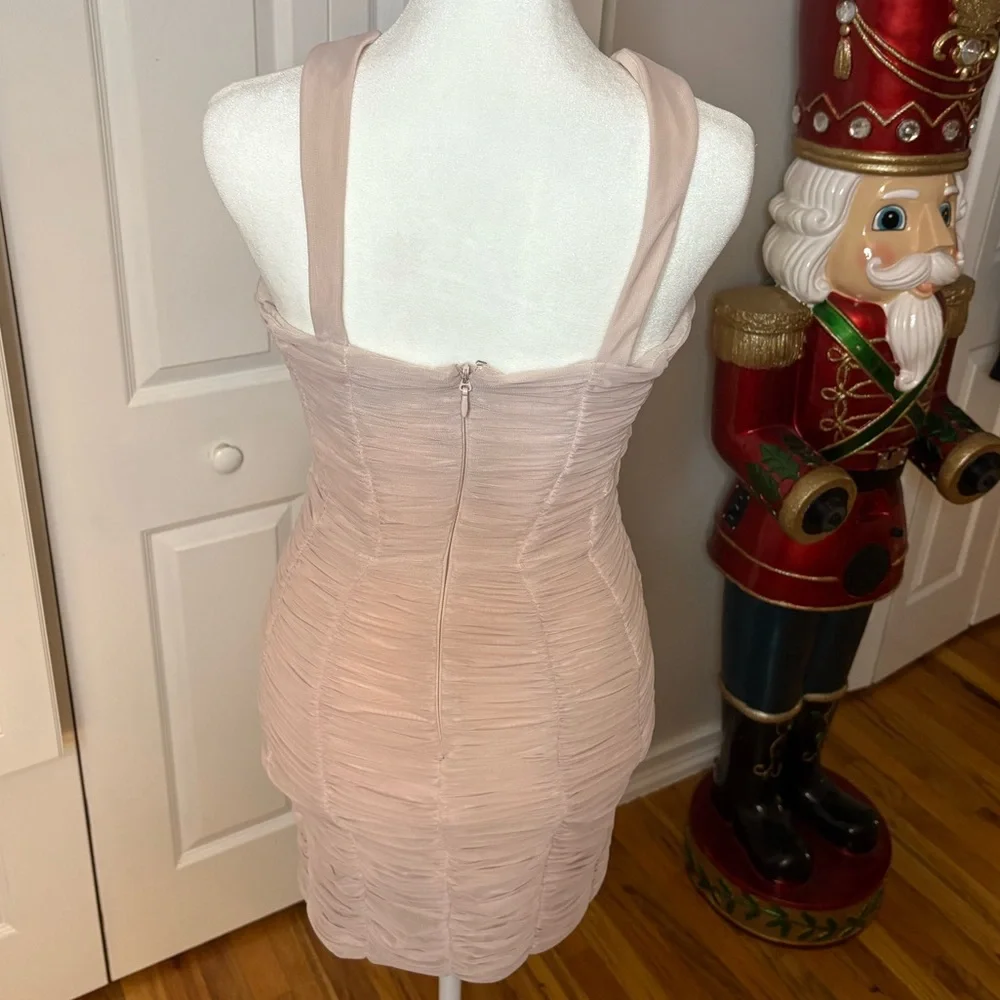 House of CB Blush Pink Mini Dress - Picture 4 of 4